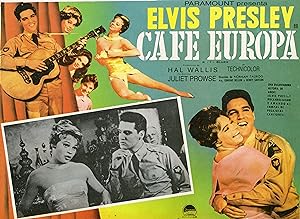 "G.I. BLUES / CAFE EUROPA " CAFÉ EUROPA EN UNIFORME / Réalisé par Norman TAUROG en 1960 avec Elvi...