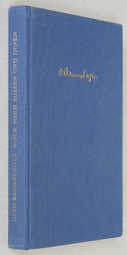 Immagine del venditore per Blick nach Aussen und Innen. Autobiographische Aufzeichnungen venduto da Antikvariat Valentinska