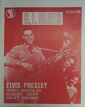 "CAFÉ EUROPA EN UNIFORME (G.I. BLUES)" Réalisé par Norman TAUROG en 1960 avec Elvis PRESLEY, Juli...