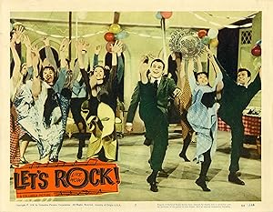 "LET'S ROCK" Réalisé par Harry FOSTER en 1958 avec Julius LaROSA, Phyllis NEWMAN / Affiche origin...