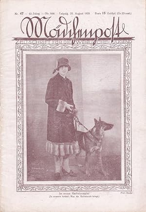 Mädchenpost. Zeitschrift für die weibliche Jugend. Nr. 47, 23. August 1925. Im neuen Herbstcomple...