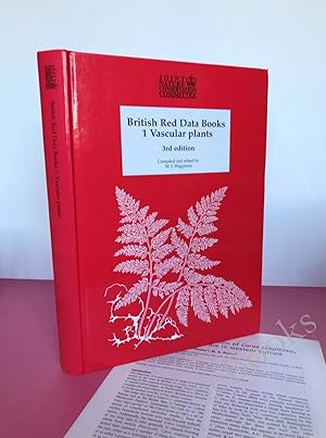 BRITISH RED DATA BOOKS 1 VASCULAR PLANTS 3rd Edition