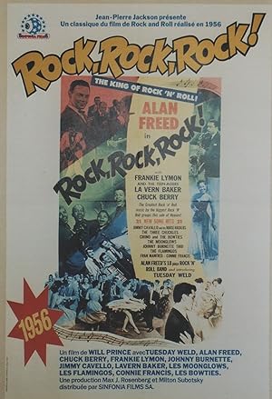 "ROCK,ROCK,ROCK" Réalisé par Will PRINCE en 1956 avec Alan FREED, Chuck BERRY, Frankie LYMON, Lav...