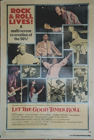 "LET THE GOOD TIMES ROLL" LES FOLLES ANNÉES DU ROCK Réalisé par Sid LEVIN et Bob ABEL en 1973 ave...