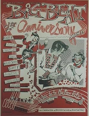 "BIG BEAT / 1st ANNIVERSARY SHOW 1981" Avec Eddie FONTAINE, Victor LEED, CRAZY CAVAN, TEEN KATS, ...