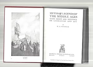 Bild des Verkufers fr MYTHS & LEGENDS OF THE MIDDLE AGES: Their Origin And Influence On Literature And Art zum Verkauf von Chris Fessler, Bookseller