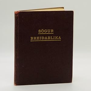 Imagen del vendedor de Sgur Breiablika: Tu Sgur ; [English Translation: Broad View, Ten Stories] a la venta por Black's Fine Books & Manuscripts