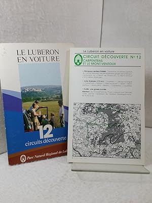 Le Luberon en Voiture - 12 circuits découverte - Karten sind in französischer Sprache gedruckt. T...