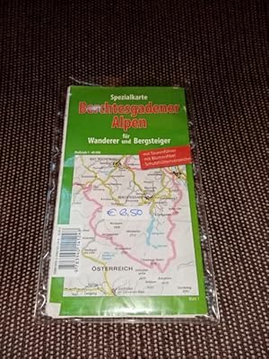 Berchtesgadener Alpen 1:40 000 - Spezialkarte für Wanderer und Bergsteiger, Blatt 1 - Mit Begleit...