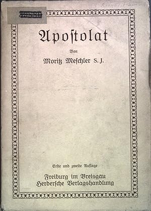 Seller image for Apostolat for sale by books4less (Versandantiquariat Petra Gros GmbH & Co. KG)