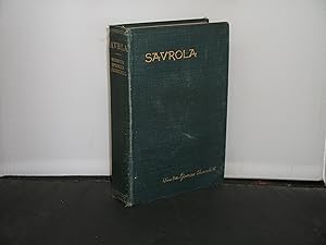 Savrola A Tale of the Revolution in Laurania, New Impression, 1900