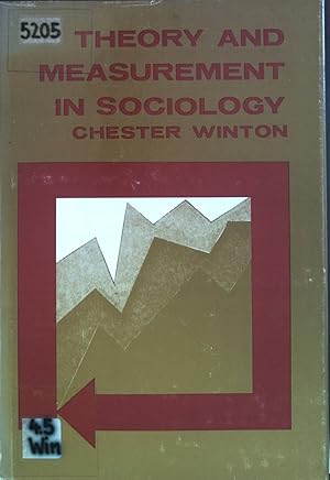 Seller image for Theory and Measurement in Sociology. for sale by books4less (Versandantiquariat Petra Gros GmbH & Co. KG)