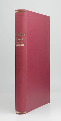 Image du vendeur pour Trait de la couleur au point de vue physique, physiologique et esthtique. mis en vente par Antiquariaat Schierenberg