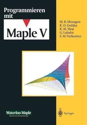 Imagen del vendedor de Programmieren Mit Maple V -Language: German a la venta por GreatBookPricesUK