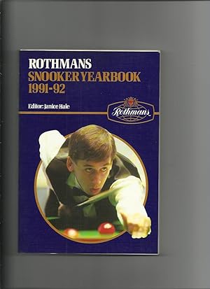 Seller image for Rothmans Snooker Yearbook 1991-92 for sale by Roger Lucas Booksellers