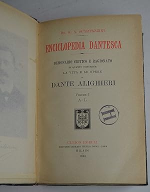Enciclopedia dantesca. Dizionario critico e ragionato di quanto concerne la vita e le opere di Da...