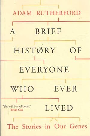 Bild des Verkufers fr A Brief History of Everyone Who Ever Lived. The Stories in Our Genes zum Verkauf von Bij tij en ontij ...