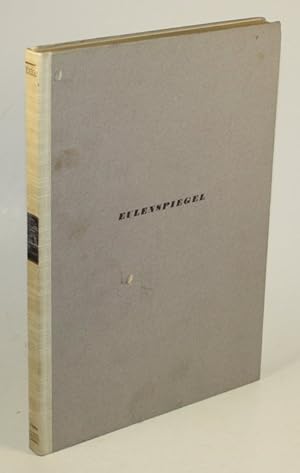 Imagen del vendedor de Eulenspiegel. Abwandlungen eines alten Themas. Elf Gedichte. a la venta por Antiquariat Gallus / Dr. P. Adelsberger