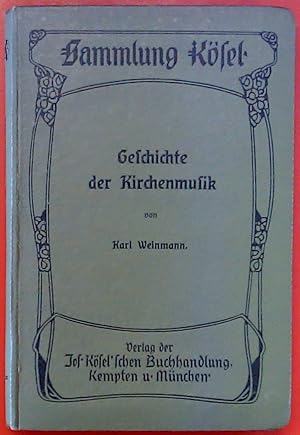 Imagen del vendedor de Geschichte der Kirchenmusik a la venta por biblion2