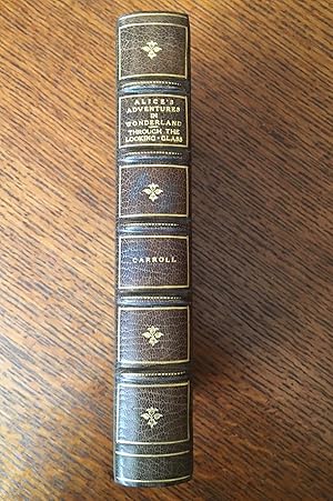 Bild des Verkufers fr ALICE'S ADVENTURES IN WONDERLAND AND THROUGH THE LOOKING GLASS. With ninety two illustrations by John Tenniel. New edition in one volume. zum Verkauf von Paul Foster. - ABA & PBFA Member.