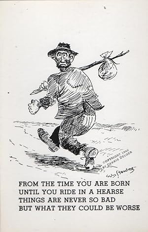 Seller image for optimistic postcard: From the Time You Are Born for sale by Mobyville