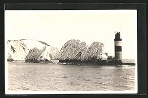 Ansichtskarte The Needles der Isle of Wight mit Leuchtturm