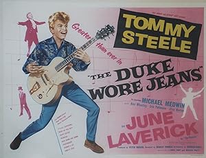 "THE DUKE WORE JEANS (Tommy STEELE)" Réalisé par Gerald THOMAS en 1958 avec Tommy STEELE, June LA...