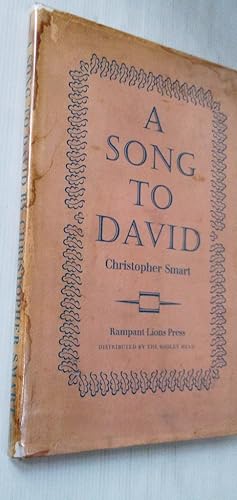 Seller image for A Song to David for sale by Your Book Soon