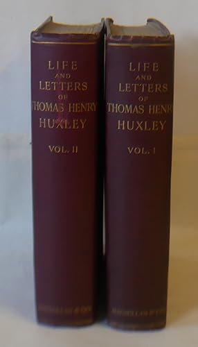 Image du vendeur pour Life and Letters of Thomas Henry Huxley. mis en vente par Hereward Books