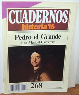Bild des Verkufers fr CUADERNOS. HISTORIA 16. Pedro el Grande, N 268 zum Verkauf von EL RINCN ESCRITO