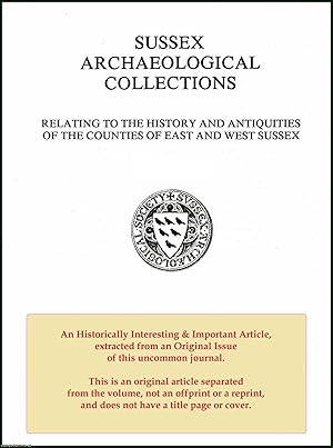 Image du vendeur pour Eighteenth Century Literacy Levels in West Sussex. An original article from the journal of the Sussex Archaeological Society, 1990. mis en vente par Cosmo Books