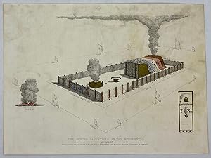 [JUDAICA] [LITHOGRAPHY] The Jewish Tabernacle in the Wilderness (engraving)