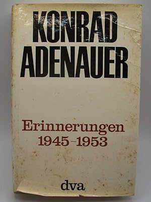 Seller image for Erinnerungen 1945-1953 for sale by Easy Chair Books