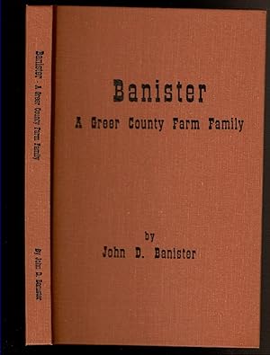 Image du vendeur pour BANISTER A Greer County Farm Family mis en vente par Circle City Books