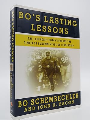 Seller image for BO'S LASTING LESSONS The Legendary Coach Teaches the Timeless Fundamentals of Leadership for sale by Sage Rare & Collectible Books, IOBA