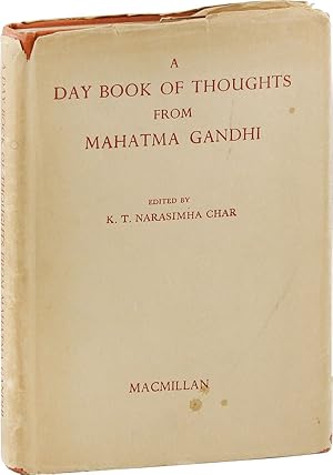 A Day Book of Thoughts from Mahatma Gandhi. With a foreword by Rajendra Prasad