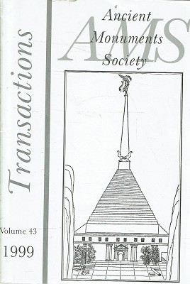 Imagen del vendedor de Ancient Monuments Society: Volume 43 a la venta por Marlowes Books and Music