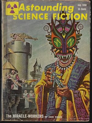 Bild des Verkufers fr ASTOUNDING Science Fiction: July 1958 ("Close to Critical") zum Verkauf von Books from the Crypt