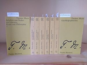 Thomas Mann Werke. Das essayistische Werk. Taschenbuchausgabe in acht [8] Bänden. [Herausgegeben ...