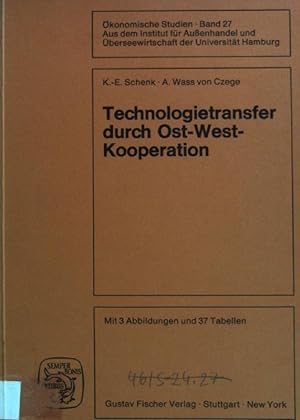 Seller image for Technologietransfer durch Ost-West-Kooperation : theoret. berlegungen u. Erfahrungen d. Praxis. konomische Studien ; Bd. 27 for sale by books4less (Versandantiquariat Petra Gros GmbH & Co. KG)