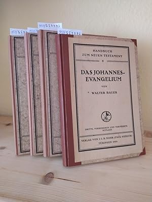 Handbuch zum Neuen Testament. [Herausgegeben von Günther Bornkamm/Hans Lietzmann]. - Bände 3 bis ...