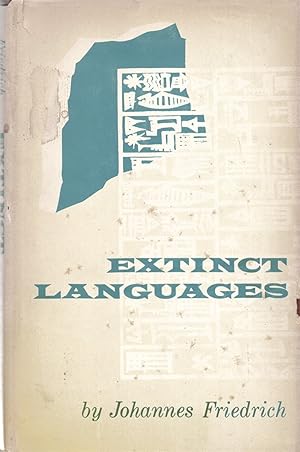 Seller image for Extinct Languages for sale by Cider Creek Books