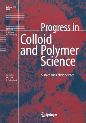 Seller image for Progress in colloid & polymer science ; Vol. 128. (=Surface and colloid science; Vo. 128). for sale by Antiquariat Thomas Haker GmbH & Co. KG