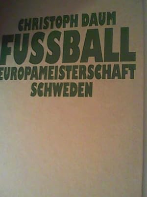 Seller image for Fuballeuropameisterschaft Schweden 1992 for sale by ANTIQUARIAT FRDEBUCH Inh.Michael Simon