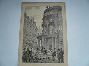 Ephraim-Palais---Berlin, das Ephraim´sche Haus in der Poststraße, Holzstich, 1874 ---29 x 20 cm. ...