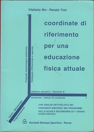 Immagine del venditore per Coordinate di riferimento per un'educazione fisica attuale - Vitaliano Bin, Renato Tosi venduto da libreria biblos