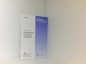 Immagine del venditore per Lebenszykluskosten von Immobilien: Einfluss von Lage, Gestaltung und Umwelt venduto da Book Broker