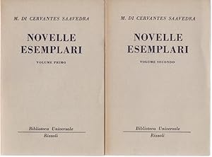 Imagen del vendedor de Novelle esemplari Vol. I e II ( 1036-1038 + 1059-1062 B.U.R) - Cervantes Saavedra a la venta por libreria biblos