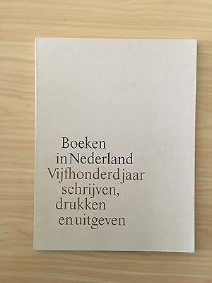Kerstnummer Grafisch Nederland 1979 Boeken in Nederland Vijfhonderd jaar schrijven, drukken, en u...