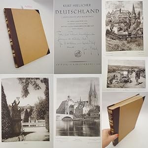 Deutschland - Baukunst und Landschaft. Geleitwort von Gerhart Hauptmann * H A L B L E D E R - V O...